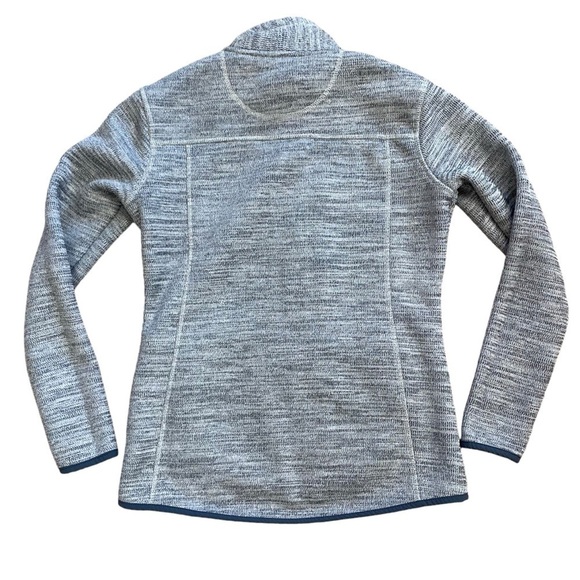 Ascend Fleee Lined Full Zip Gray White Women’s Size Small Fitted Jacket outdoors - Picture 9 of 13